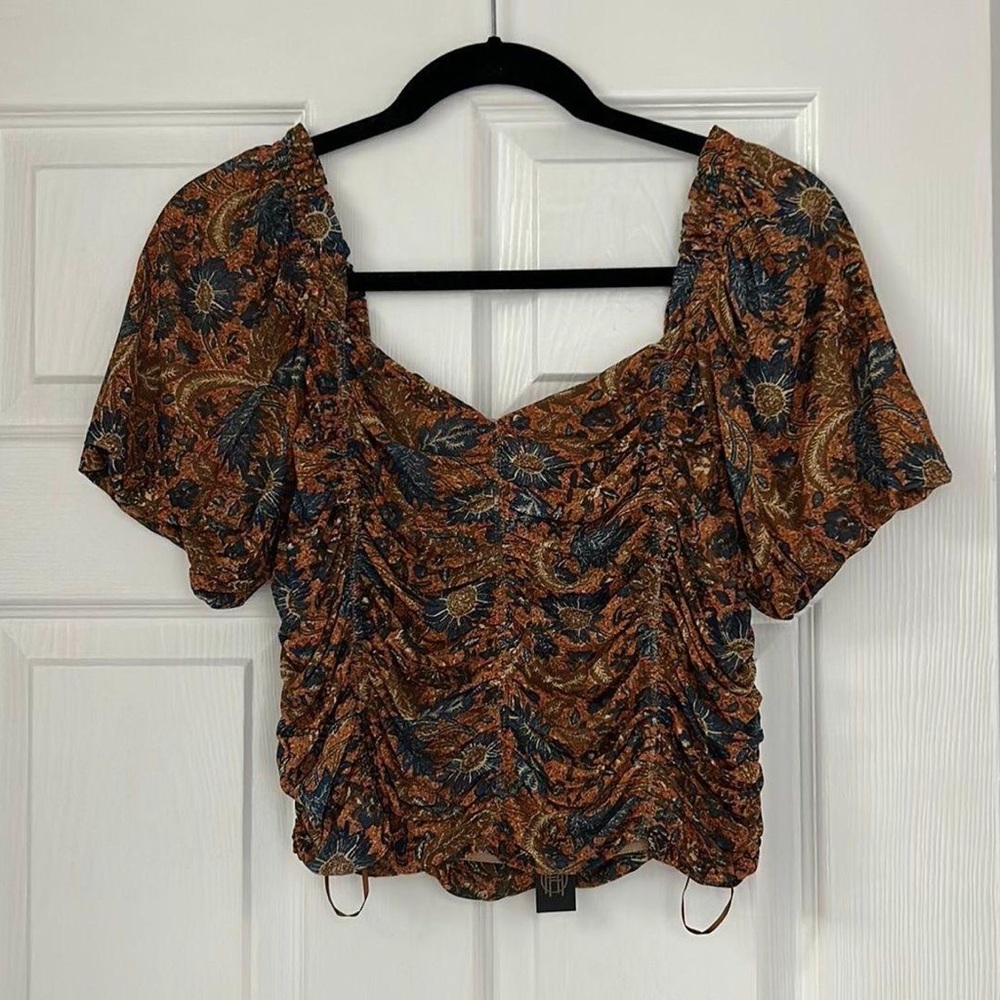 House of Harlow Ruched Top